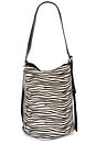 view 2 of 4 BOLSO HEBILLA BUCKET BAG in Zebra