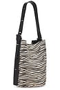 view 3 of 4 BOLSO HEBILLA BUCKET BAG in Zebra