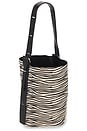 view 4 of 4 BOLSO HEBILLA BUCKET BAG in Zebra