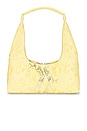 view 1 of 4 SAC PORTÉ ÉPAULE GIA in Yellow Snakeskin