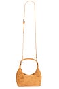 view 1 of 5 Faux Nappa Shoulder Bag in Tan