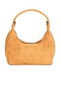 view 2 of 5 Faux Nappa Shoulder Bag in Tan