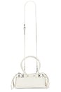 view 1 of 5 Faux Nappa Shoulder Bag in Ivory