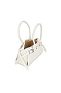 view 5 of 5 Faux Nappa Shoulder Bag in Ivory