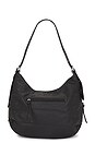 view 2 of 4 Leather Shoulder Bag in Black