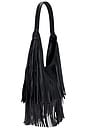 view 3 of 4 SAC À FRANGES in Black