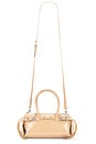 view 1 of 5 Mini Buckle Up Shoulder Bag in Camel