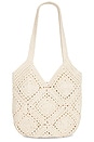 view 1 of 4 BOLSO HOMBRO HAND CROCHETED SLOUCHY SHOULDER BAG in Ivory