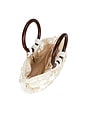 view 5 of 4 Pearl Top Handle Bag in Iridescent Ivory