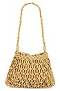 view 2 of 4 Raffia Shoulder Bag in Brown