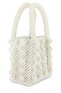 view 3 of 4 Pearl Double Handle Shoulder Bag in Pearl