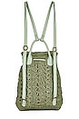 view 2 of 4 Straw Backpack in Green