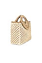 view 3 of 4 Woven Tote in Ivory