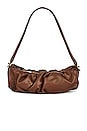 view 1 of 4 BOLSO HOMBRO PUFF in Brown