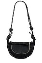 view 1 of 4 Knotted Shoulder Bag in Black