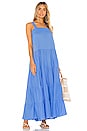 view 1 of 3 Sayulita Tier Maxi Dress in Moroccan Blue