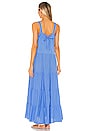 view 3 of 3 Sayulita Tier Maxi Dress in Moroccan Blue