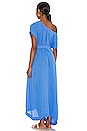 view 3 of 3 Moonstone Off Shoulder Caftan With Belt in Moroccan Blue