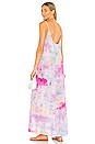view 1 of 3 Tulum Core Cotton Low Back Maxi Dress in Wildflowers Tie Dye