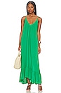 view 1 of 3 Paloma Ruffle Maxi Dress in Emerald