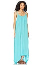 view 2 of 3 Tulum Low Back Maxi Dress in Pool