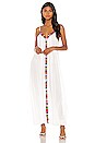 view 1 of 4 Portofino Dress in White & Ecuadorian Trim