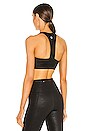 view 3 of 4 Zip Front Row Bra in Black