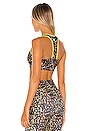 view 3 of 4 Front Row Bra in Leopard
