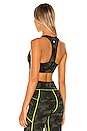 view 3 of 4 Front Row Bra in Olive Camo