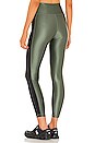 view 3 of 4 LEGGINGS ULTRA HIGH RISE ZIP FRONT in Faded Army & Black