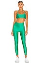view 4 of 4 Center Stage Legging in Jewel Green