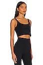 view 2 of 4 Tempo Cropped Tank in Black