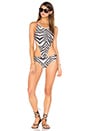 view 1 of 3 Zebra Print One Piece in Zebra Com Listra
