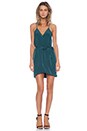 view 4 of 4 Lavinia Mini Dress in Forest Green