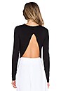 view 4 of 4 Yielding Top in Black