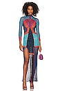 view 1 of 4 VESTIDO VICTORIA in Multi