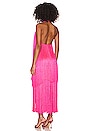 view 3 of 3 ROBE MAXI BEL in Pink