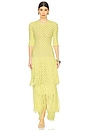 view 1 of 5 Crochet Dress With Fringe in Yellow