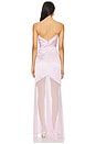 view 3 of 3 Bias Gown With Flower in Pink