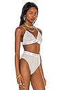 view 3 of 5 BRASSIÈRE AALIYAH in Gray & White