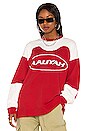view 1 of 5 SWEAT AALIYAH in Red & White