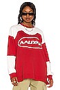 view 2 of 5 SWEAT AALIYAH in Red & White
