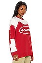 view 3 of 5 SWEAT AALIYAH in Red & White