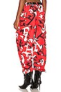 view 3 of 4 PANTALON HOT LIKE FIRE in Red Multi