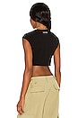 view 3 of 4 Aaliyah Crop Top in Black