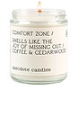 view 1 of 2 Comfort Zone Glass Jar Candle in 