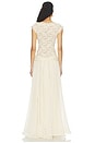 view 3 of 3 VESTIDO ARABELLA in Beige