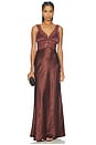 view 1 of 3 Eveline Dress in Cacao