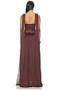 view 3 of 3 ROBE RAMONA in Cacao