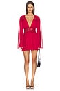 view 1 of 3 ROBE FIONA in Red